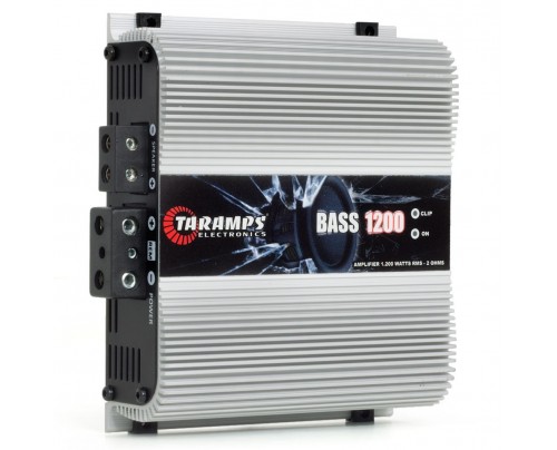 Módulo Amplificador Digital Taramps Bass 1200 - 1 Canal - 1200 Watts RMS - 2 Ohms